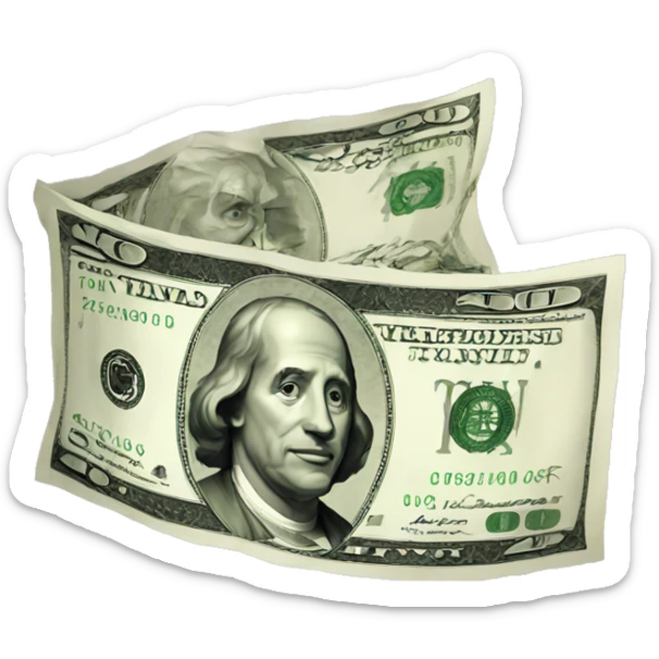 Money sticker