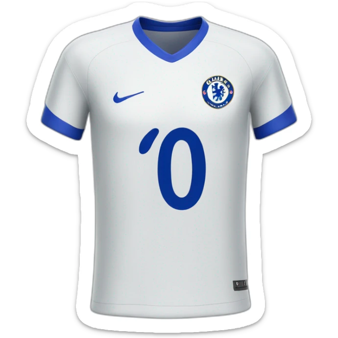 A Chelsea shirt with Abdo written on it and the shirt's number ten   sticker