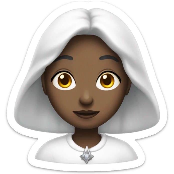 Angelic witch sticker