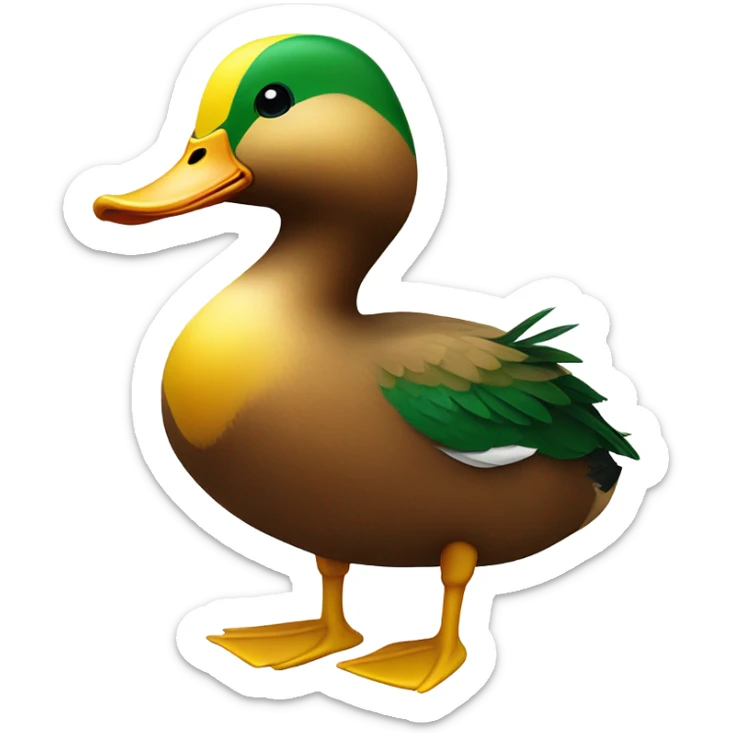 Duck sticker