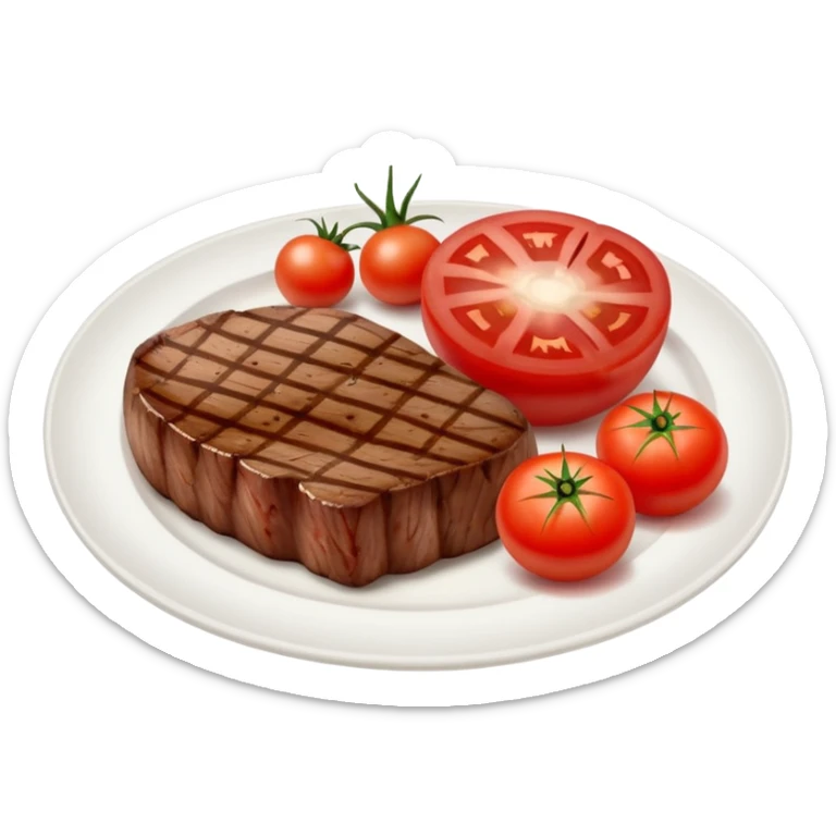 de la propuesta dos que generaste, modificarla solo con una carne y una rebanada de los ingredientes sticker