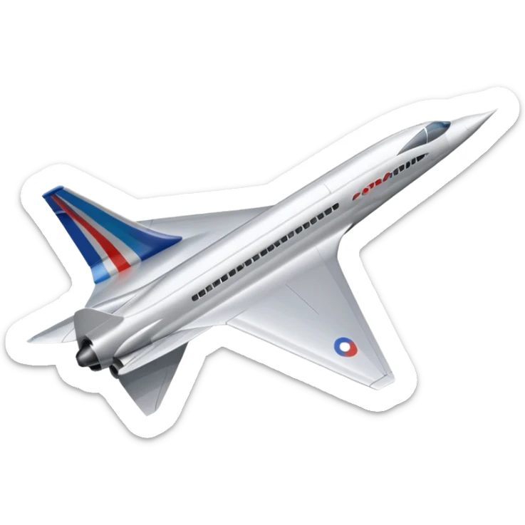 yes now i want a Concorde with no liveryies (must actually look like a concorde and not a shoe with a hole in it for it to rain inside the shoe) sticker