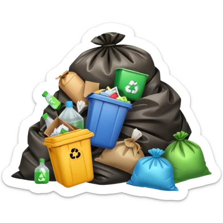 garbage sticker
