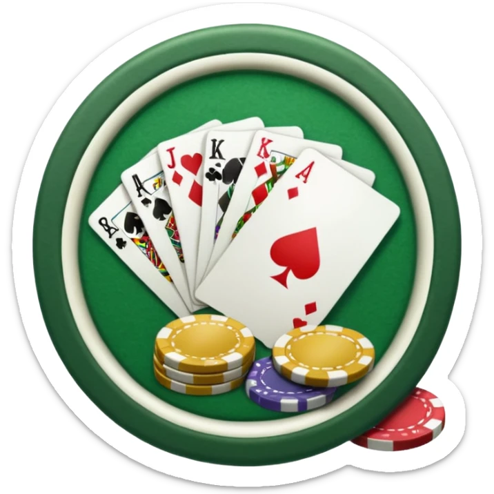 Poker  sticker