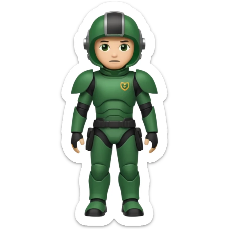 Lloyd garmadon's resistance suit from ninjago season 8 sons of garmadon sticker