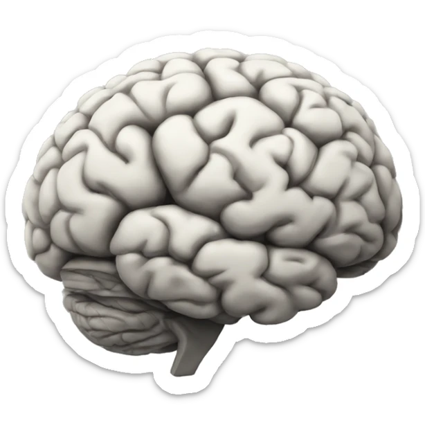 brain sticker