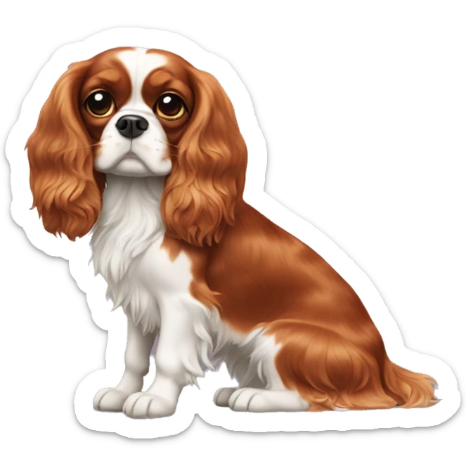 Cavalier King Charles Spaniel  sticker