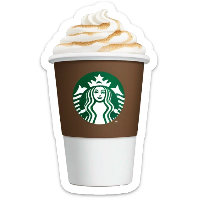 starbucks coffee cup sticker