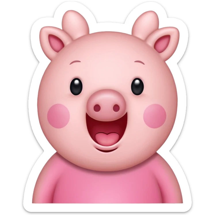 Peppa pig sticker