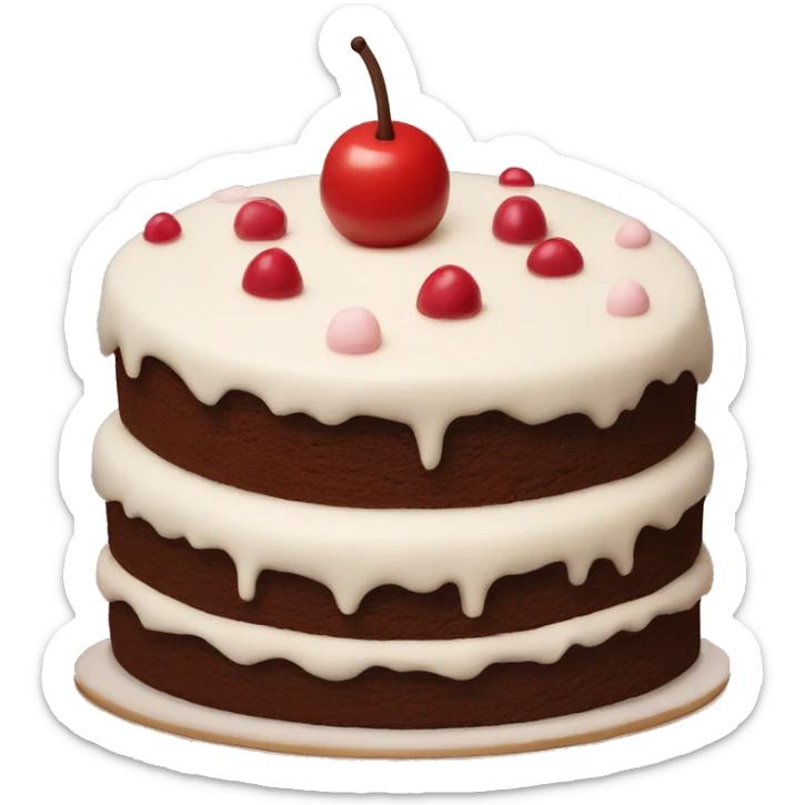 Cake sticker