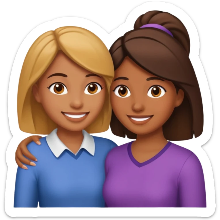 Woman “cock blocking” their friend by keeping them from getting with a girl sexually  sticker