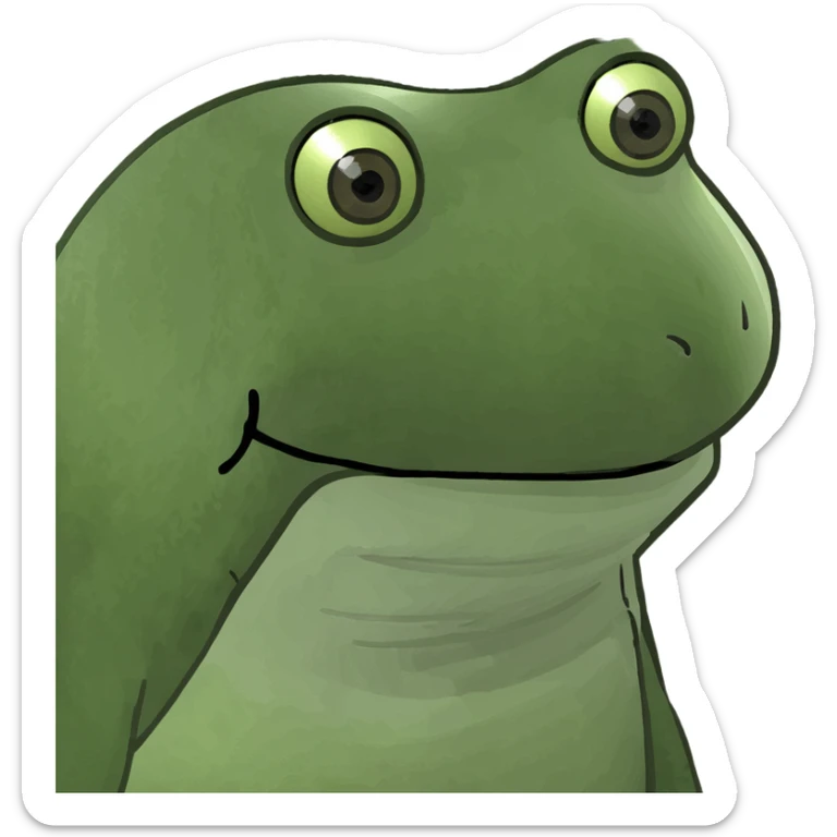 double lighting  sticker