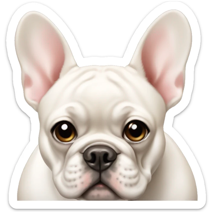 French bulldog  sticker