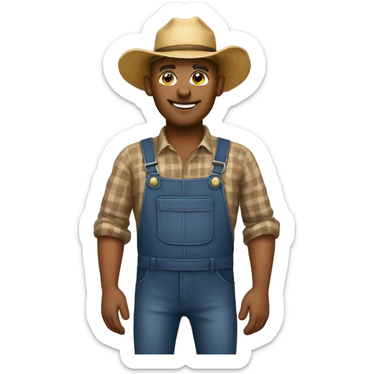 farmer sticker