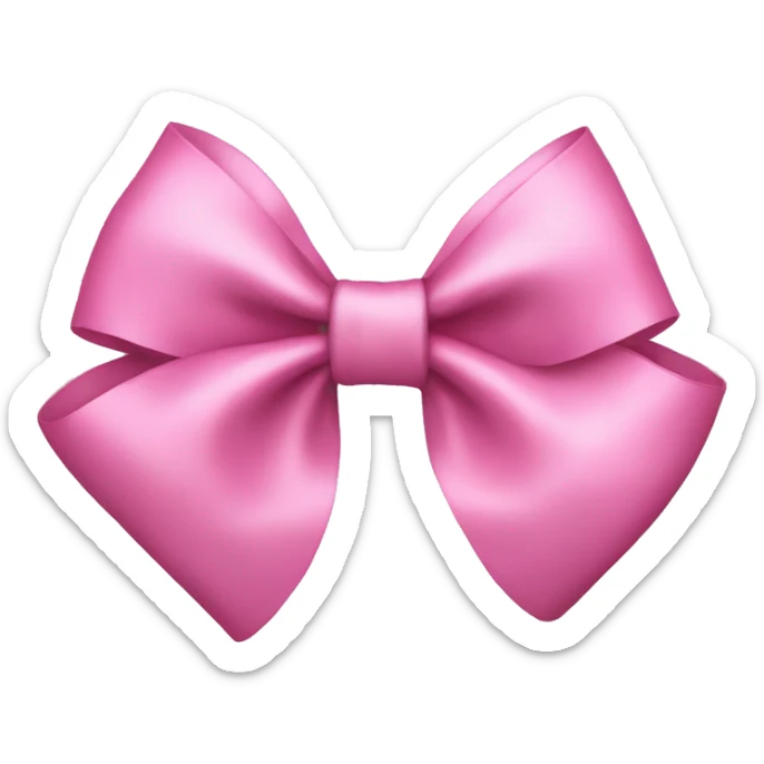 Pretty bow sticker