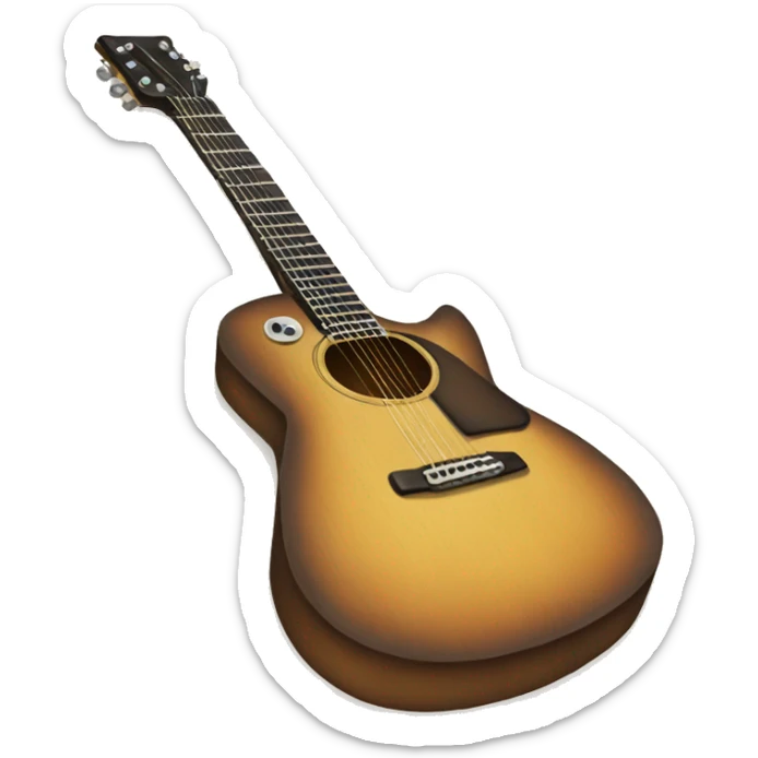 Guitar sticker
