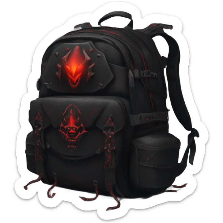 Satan’s backpack  sticker