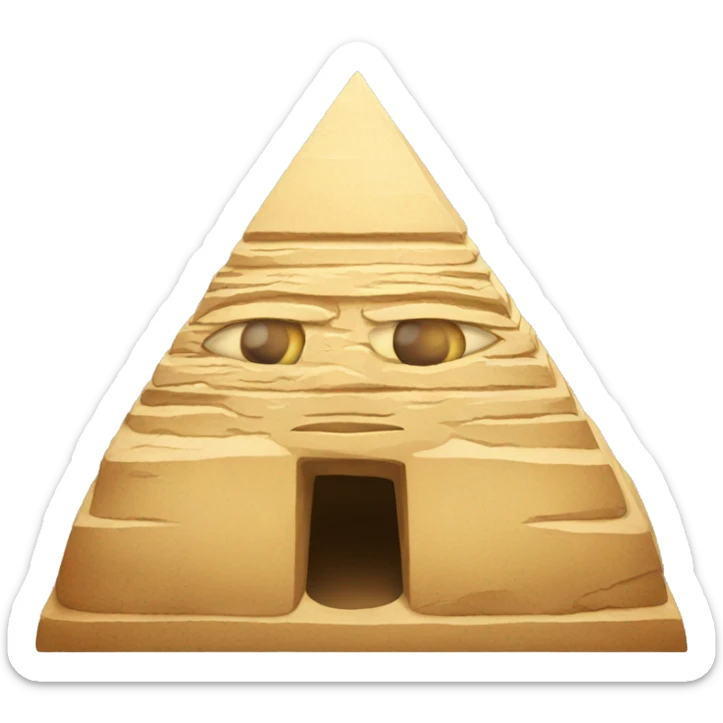 Pyramid  sticker
