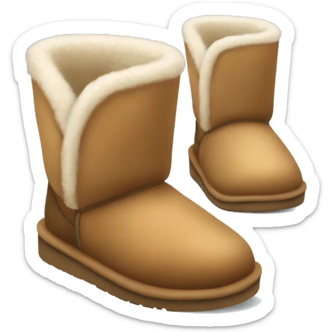 ugg slippers sticker