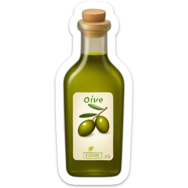 olive oil sticker