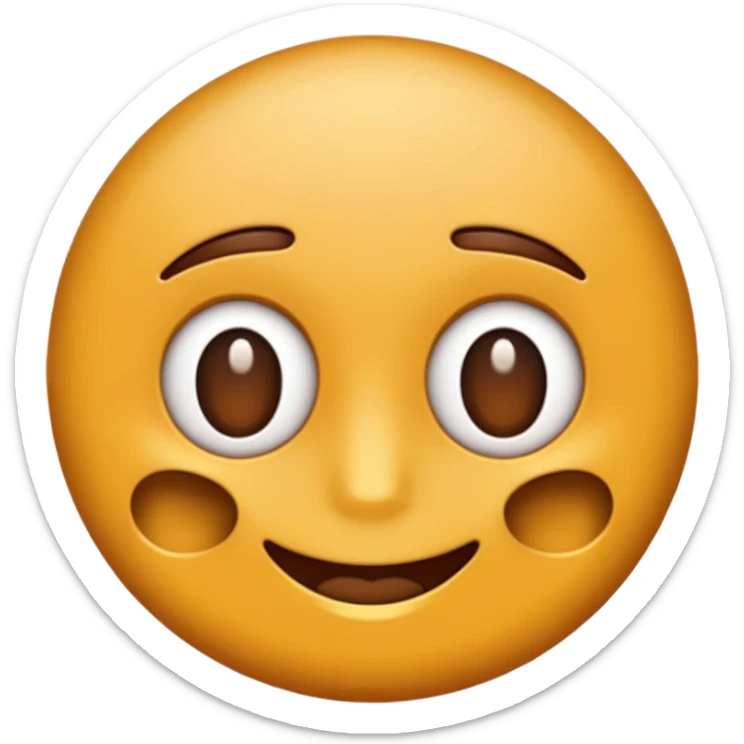 rapadura, doce cearense, emoji style, bar cut showing interior, brown color, shiny look, simple and friendly sticker