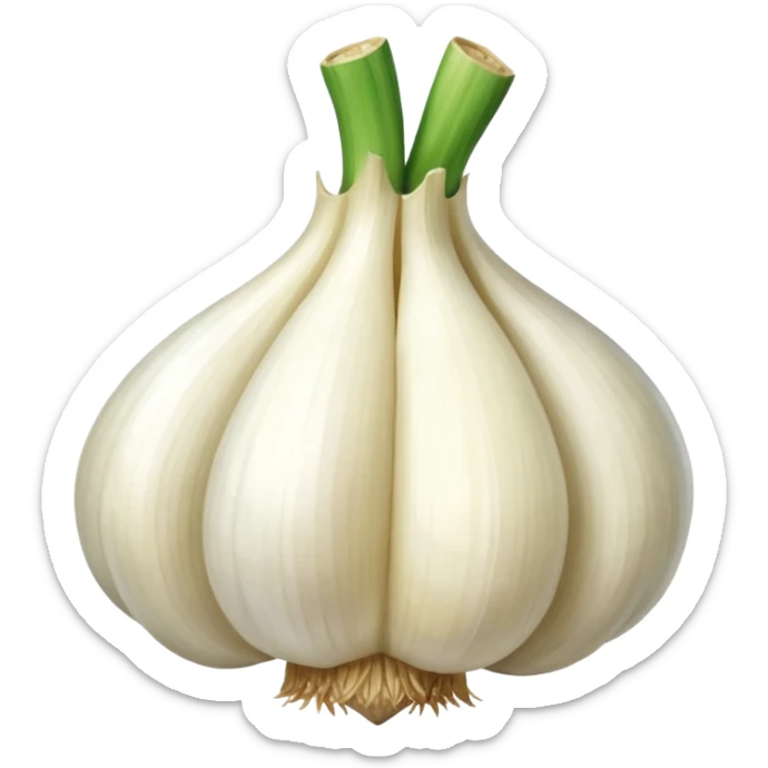 garlic emoji sticker