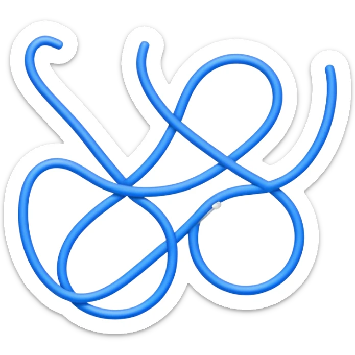 bold capital letters 'UX' as the main focus. Style the letters as if they are being edited in a design tool like Figma: add small blue vector edit points at corners and edges, with thin blue lines connecting them — resembling a wireframe or editable path.  sticker