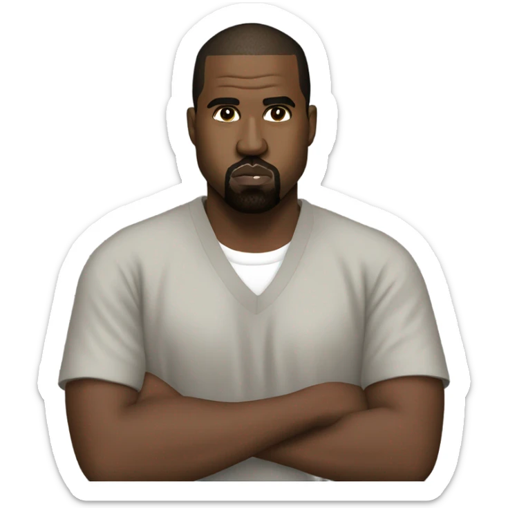 Kanye west sticker