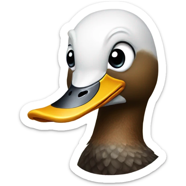 Duck sticker