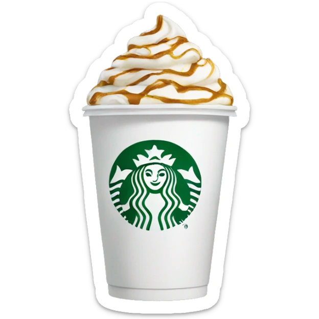 Starbucks sticker