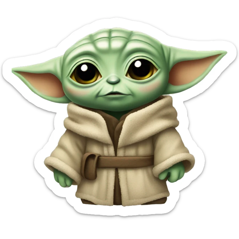 baby yoda sticker