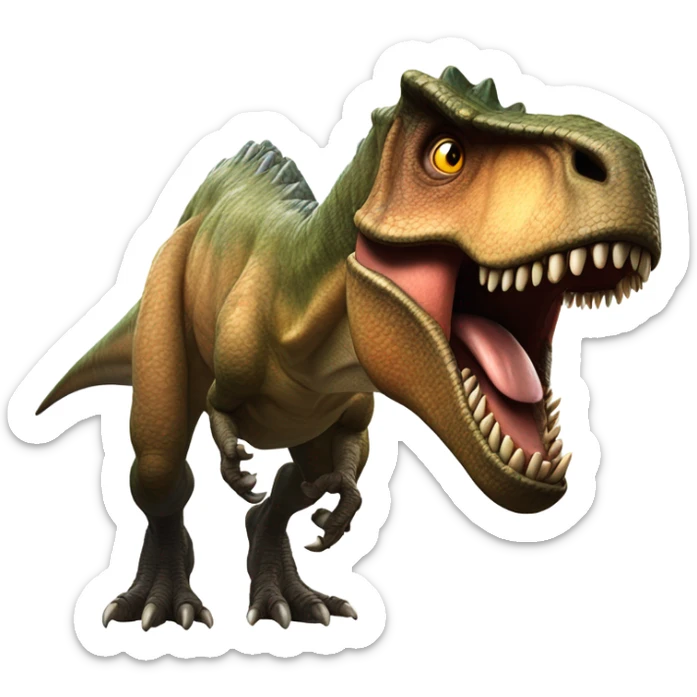 dinosaur  sticker