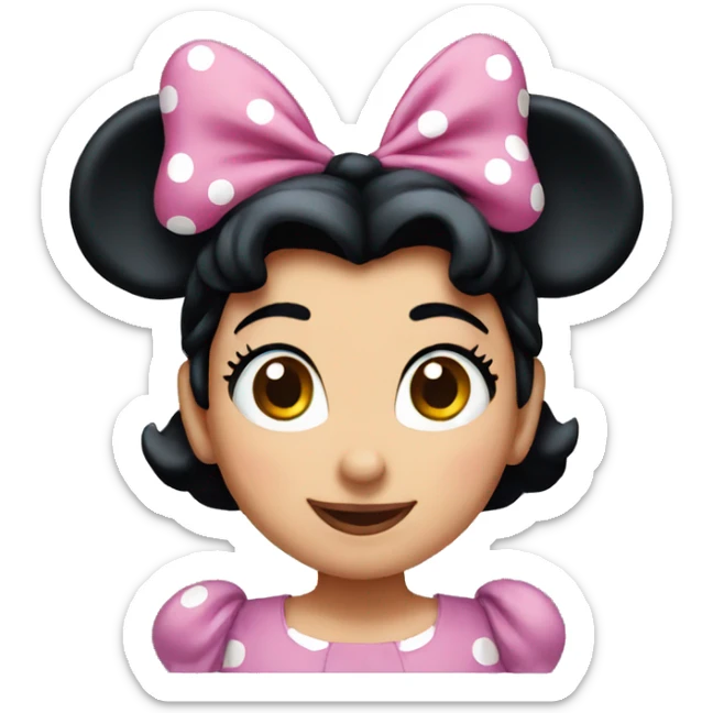 Minnie sticker