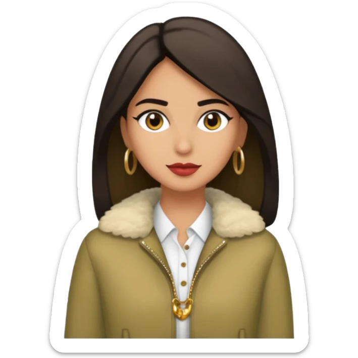 an emoji of this person at a street called "CALLE MALDONADO" sticker