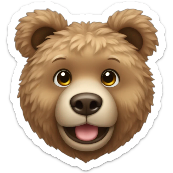 teddy bear sticker