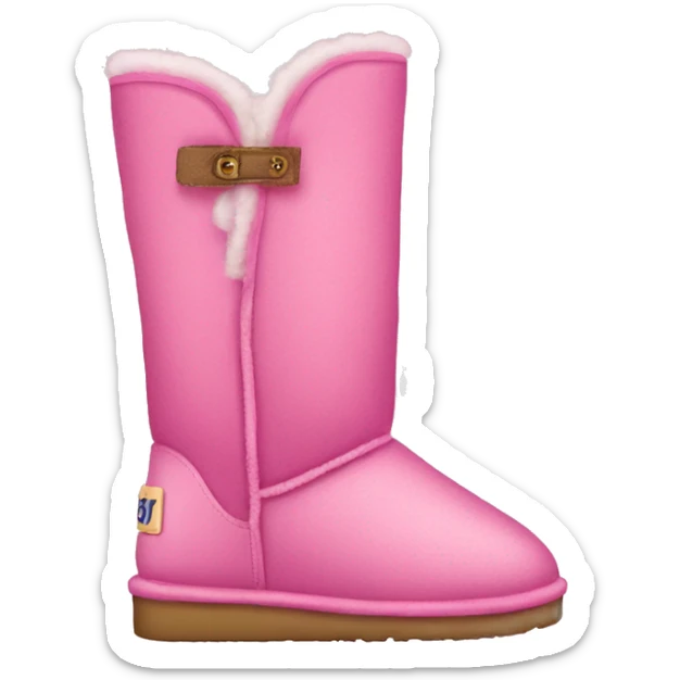 Pink uggs sticker