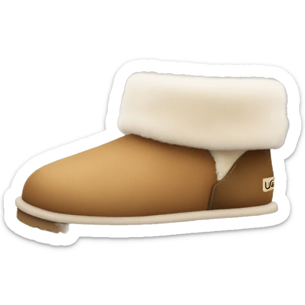UGG slippers  sticker