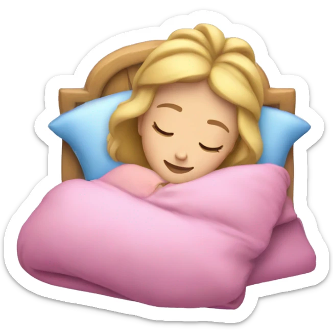 sleeping beauty  sticker