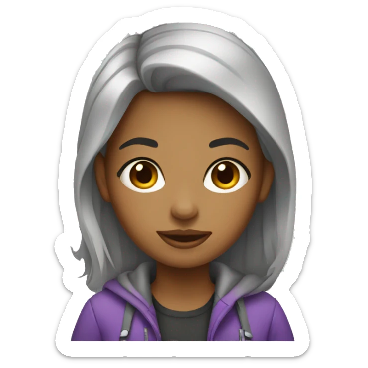 Girl Mobilographer sticker