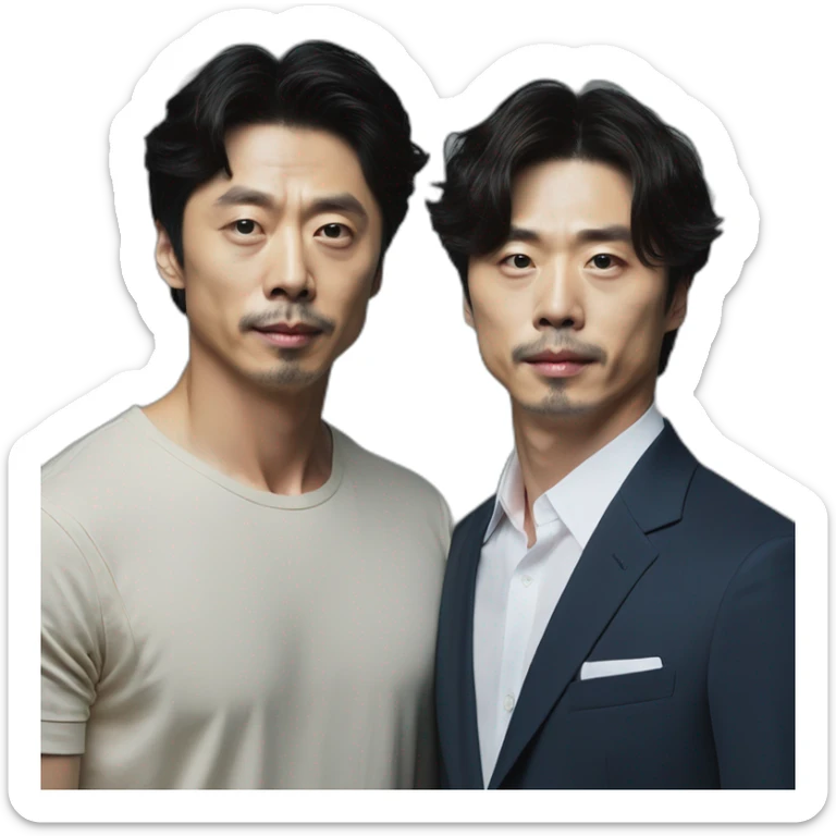 Gong Yoo and Lee Dong-wook from Guardian: The Lonely and Great God sticker