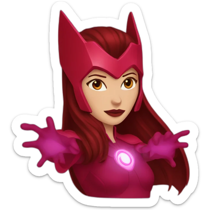 scarlet witch sticker
