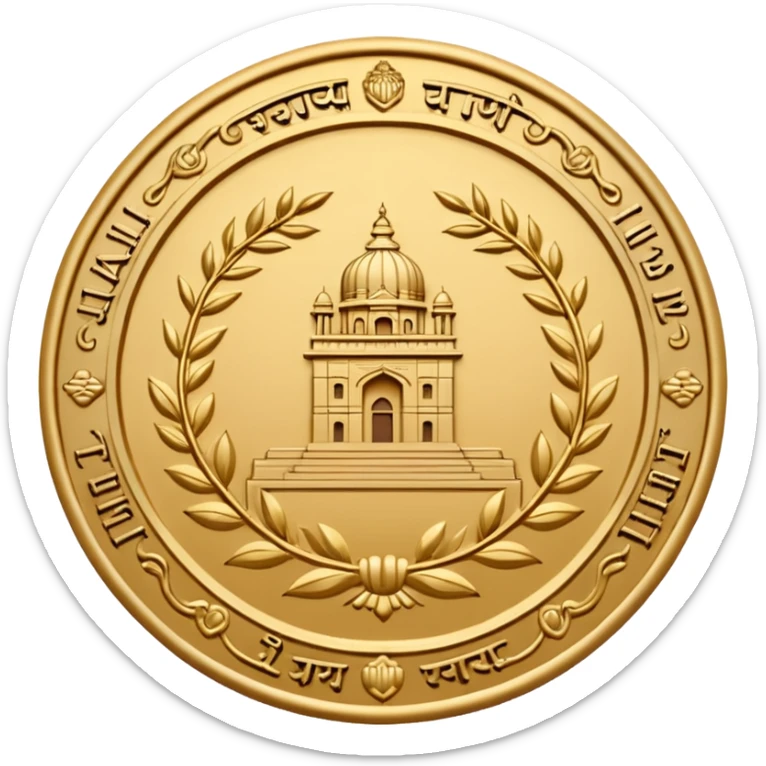 I want the emoji of the logo of allahabad university sticker