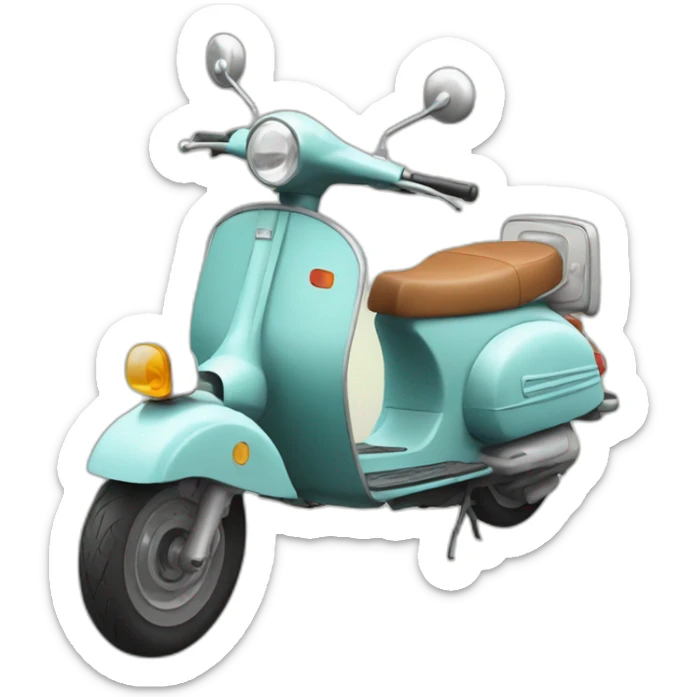 Scooter sticker