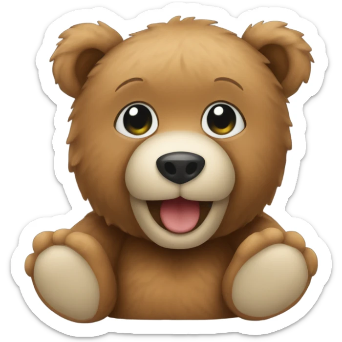 Teddy bear  sticker