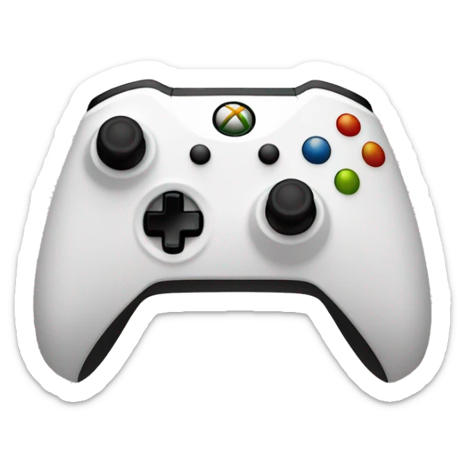 xbox control sticker