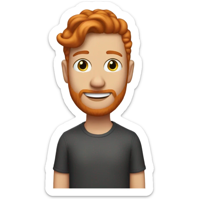 Pilar Sousa Youtuber Tu luz no es lo que haces Ginger hair sticker