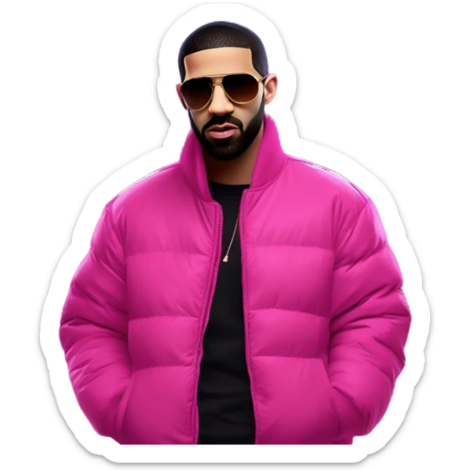 Drake Hotline Bling: Iconic-style Candid Likeness Meme

Drake in neon pink, rejecting one idea with a frown, then approving another with a smile, set in a vibrant, futuristic scene. sticker