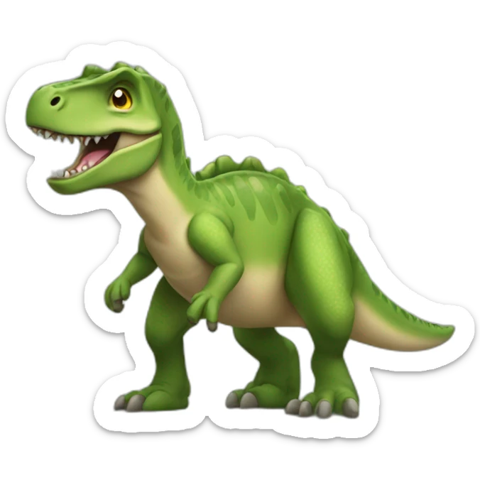 Dino sticker