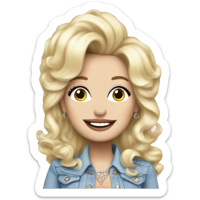 Dolly Parton sticker