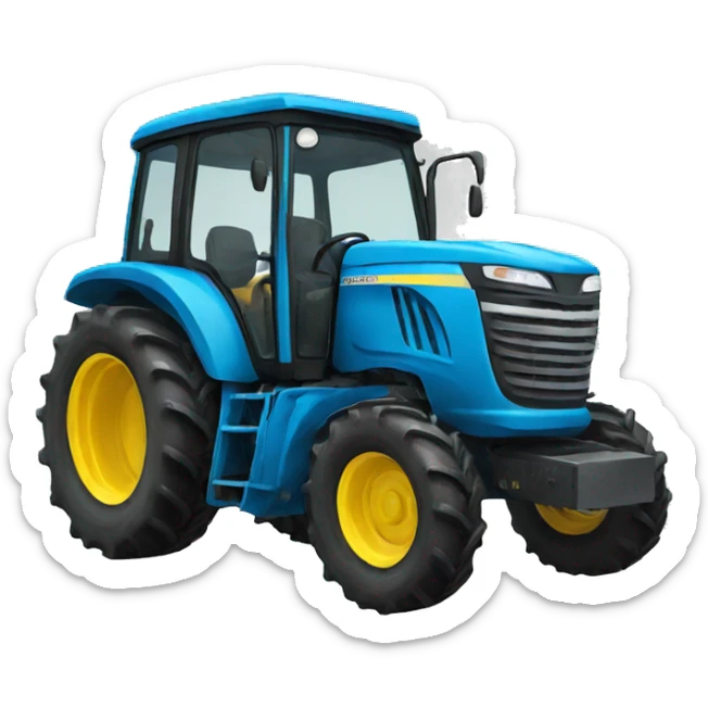 Tractor sticker